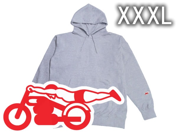 XXXL������ µ���ԡ��ɥ��ǥ����� PARKA��3XL SIZE SPEED ADDICT�ѡ�������GRAY �� RED