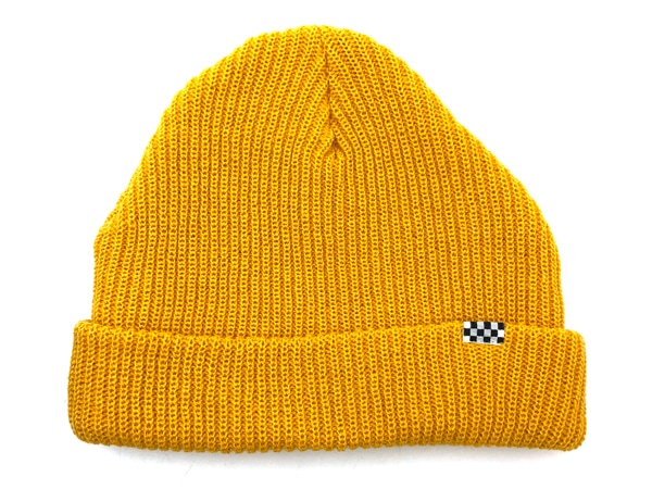 KNIT CAPʥ˥åȥåסCHECKER MUSTARD