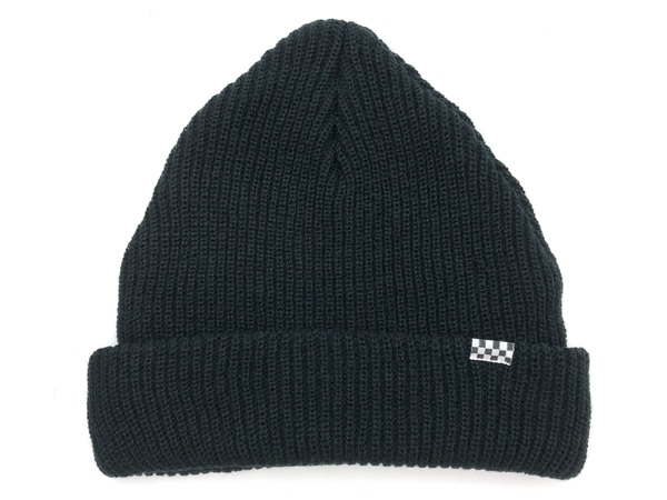 KNIT CAPʥ˥åȥåסCHECKER BLACK