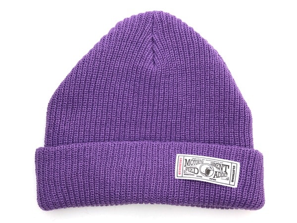 KNIT CAPʥ˥åȥåסGUARANTEE PURPLE