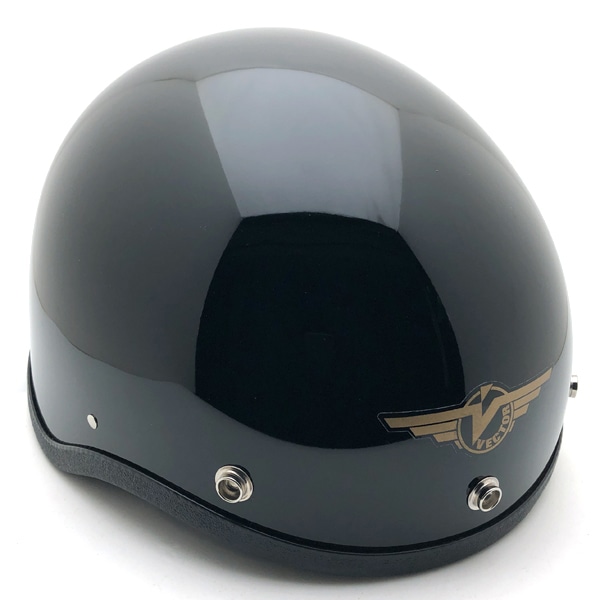 617ͲDead Stock  HALF HELMET VS SHORTY BLACK 56cm