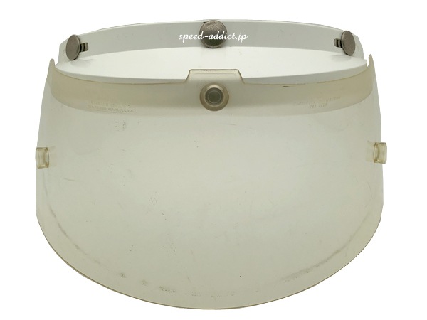 VINTAGE SHIELD VISOR (�ӥ�ơ���������ɥХ�����)WHITE��CLEAR