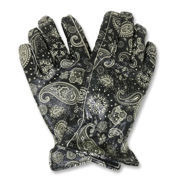 LAMP GLOVES WINTER GLOVE�ʥ��ץ������֥������󥿡��������֡�PAISLEY BLACK