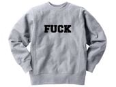 Champion Reverse Weave TYPE FUCK SWEAT�ʥ����ԥ����С����������֥����ץ������åȡ�GRAY