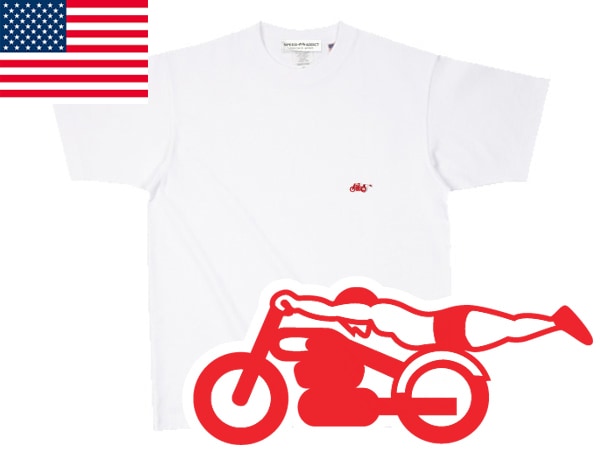 USAåȥ SUPER HEAVY WEIGHT ԡɥǥ T-shirtʥѡإTġWHITE