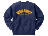 Champion Reverse Weave TYPE SPEED ADDICT COLLEGE LOGO SWEAT�ʥ����ԥ����С����������֥����ץ���å������������åȡ�NAVY