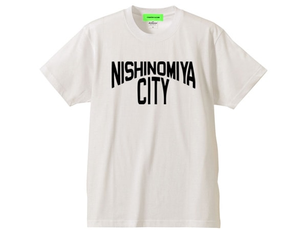 NISHINOMIYA CITY T-shirtʥ˥ΥߥܻTġWHITE
