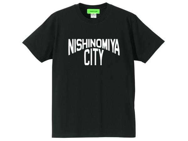 NISHINOMIYA CITY T-shirtʥ˥ΥߥܻTġBLACK