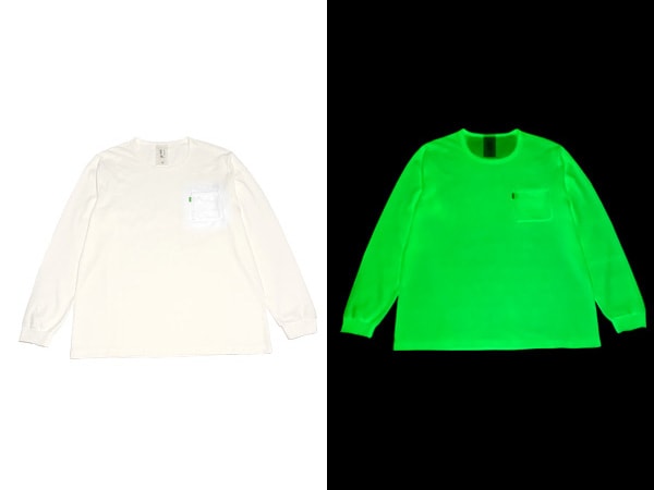 GROW IN THE DARK POCKET L/S T-shirt�ʥݥ��å�T����ġ�