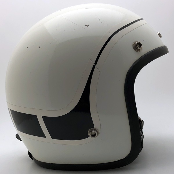 バッドボーン　ホワイト　装飾用ヘルメット YAMAHA STROBE WHITE 58cm | SPEED ADDICT