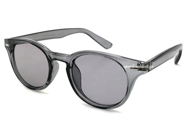 ROUND BOSTON SUNGLASS�ʥ饦��ɥܥ��ȥ󥵥󥰥饹��CLEAR GRAY �� LIGHT SMOKE