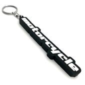 motorcycle �ǥ�����С������ۥ�����ʥ⡼������������ RUBBER KEY HOLDER��BLACK �� WHITE