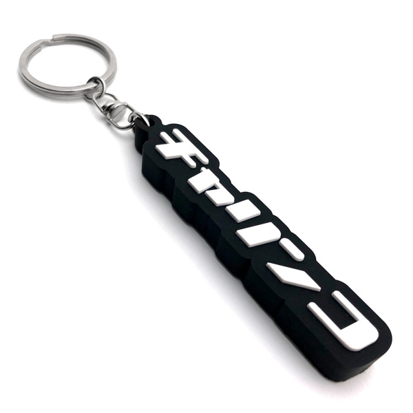������ �ǥ�����С������ۥ�����ʥ����� RUBBER KEY HOLDER��BLACK �� WHITE