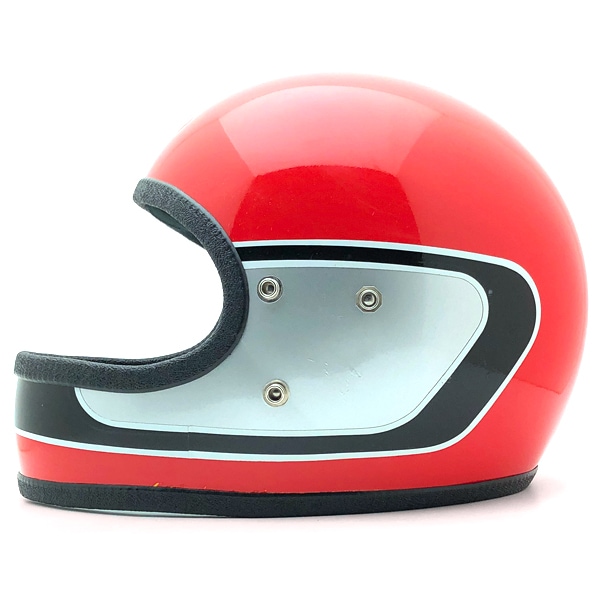 Dead Stock  BUCO FULLFACE RED  SILVER 58cm