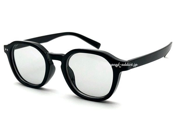 CROWN PANTO SQUARE SUNGLASSʥ饦ѥȥ󥰥饹BLACK  LIGHT SMOKE