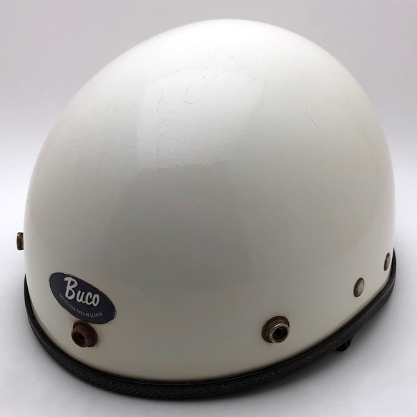 Buco Protector ブラック　ビンテージヘルメット ブコ　ハーフ Buco 純正バイザー黒オリジナルブコハーフビンテージヘルメット