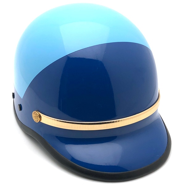 Dead Stock  60's BELL TOPTEX POLICE LIGHT BLUEBLUE 56cm