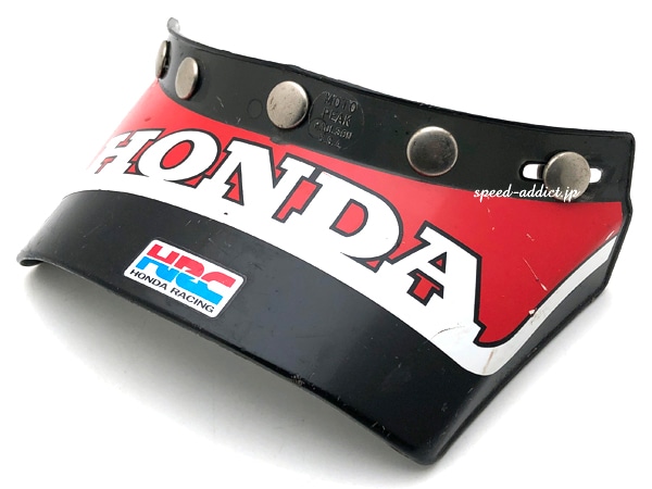 70's USA�� VINTAGE PAULSON MOTO PEAK VISOR 5snap��70s�ӥ�ơ����ݡ��륽���ȥԡ����Х�����5���ʥåס�SMOKE