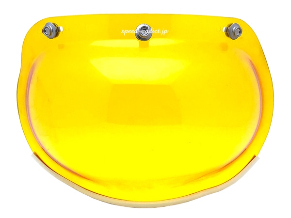 Dead Stock 70's VINTAGE GRAND-PRIX TRIM BUBBLE SHIELDʥǥåɥȥå70sӥơץȥХ֥륷ɡYELLOW