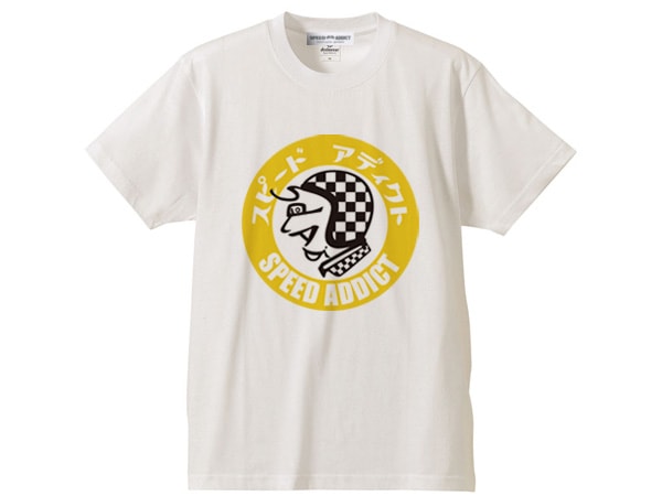 SPEED ADDICT TRADE MARK T-shirt�ʥ��ԡ��ɥ��ǥ����ȥȥ졼�ɥޡ���T����ġ˱Ѹ�