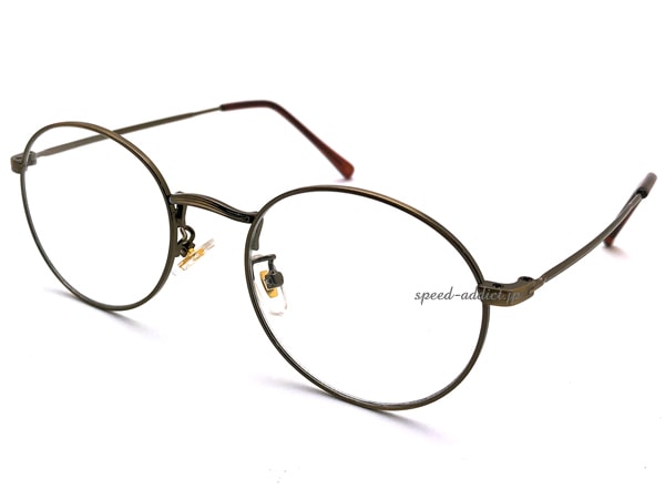 METAL ROUND BOSTON SUNGLASS�ʥ᥿��饦��ɥܥ��ȥ󥵥󥰥饹��BRONZE �� CLEAR