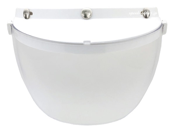 DIN MARKET RT-1N FLIP UP SHIELDʥǥޡåRT-1NեåץåץɡWHITE  CLEAR