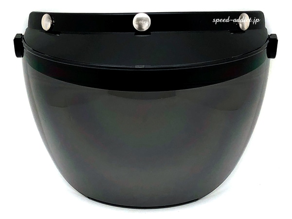 DIN MARKET RT-1N FLIP UP SHIELD�ʥǥ���ޡ����å�RT-1N�ե�åץ��åץ�����ɡ�BLACK �� SMOKE