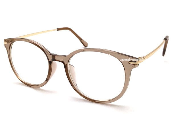 CLEAR WELLINGTON SUNGLASS�ʥ��ꥢ�������ȥ󥵥󥰥饹��CLEAR BROWN/GOLD �� CLEAR 