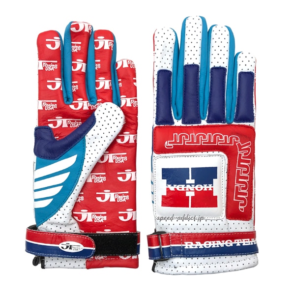 JT Racing USA VINTAGE RACING GLOVE��JT�졼����USA�ӥ�ơ����졼���󥰥������֡�HONDA RACING