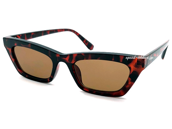 FLAT LENS FOX SUNGLASS�ʥե�åȥ�󥺥ե��å������󥰥饹�ˤ٤ù� �� BROWN