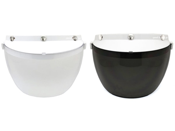 ڥåȾʡDIN MARKET RT-1N FLIP UP SHIELDʥǥޡåRT-1NեåץåץɡWHITE  CLEAR + WHITE  SMOKE