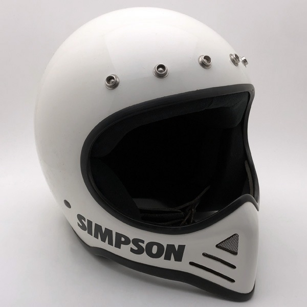 SIMPSON M52 WHITE 59cm | SPEED ADDICT
