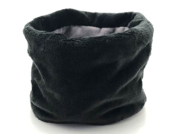 �ۼ�ȯǮ ���ӥե��ͥ� REVERSIBLE NECK WARMER�ʥ�С����֥�ͥå��������ޡ���BLACK/GRAY
