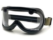 GREASER 60's VINTAGE GOGGLE LEATHER MODEL�ʥ��꡼����60s�ӥ�ơ�����������쥶����ǥ��BLACK �� IVY GREEN