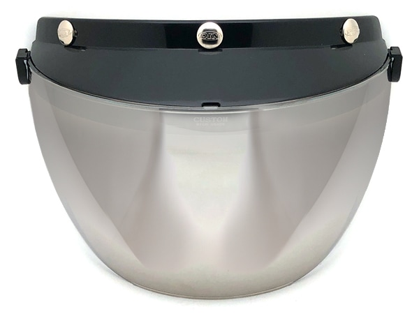 DIN MARKET RT-1N FLIP UP SHIELD�ʥǥ���ޡ����å�RT-1N�ե�åץ��åץ�����ɡ�BLACK �� FLASH MIRROR