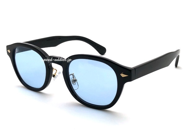 ANTI-FOG SQUARE BOSTON SUNGLASS�ʥ�����ե������������ܥ��ȥ󥵥󥰥饹��BLACK �� LIGHT BLUE
