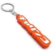 ������ �ǥ�����С������ۥ�����ʥ����� RUBBER KEY HOLDER��ORANGE �� WHITE