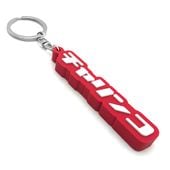 ������ �ǥ�����С������ۥ�����ʥ����� RUBBER KEY HOLDER��RED �� WHITE
