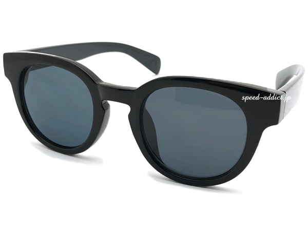 ANTI-FOG KEYHOLE BRIDGE BOSTON SUNGLASS�ʥ�����ե��������ۡ���֥�å��ܥ��ȥ󥵥󥰥饹��BLACK �� SMOKE