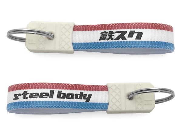 ���¥�ȥ� Ŵ���������ۥ�����ʾ��¥�ȥ�steel body KEY HOLDER��TRICOLORE
