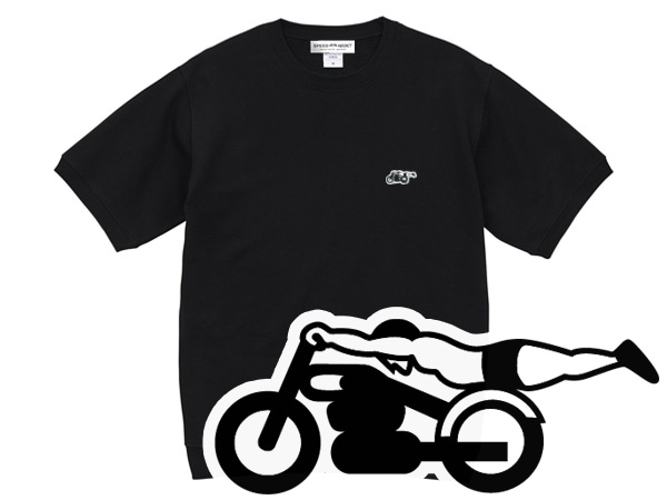 ԡɥǥ SWEAT S/SSPEED ADDICTåȾµBLACK  BLACK