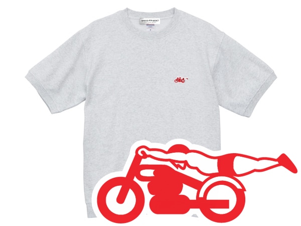 ԡɥǥ SWEAT S/SSPEED ADDICTåȾµGRAY  RED