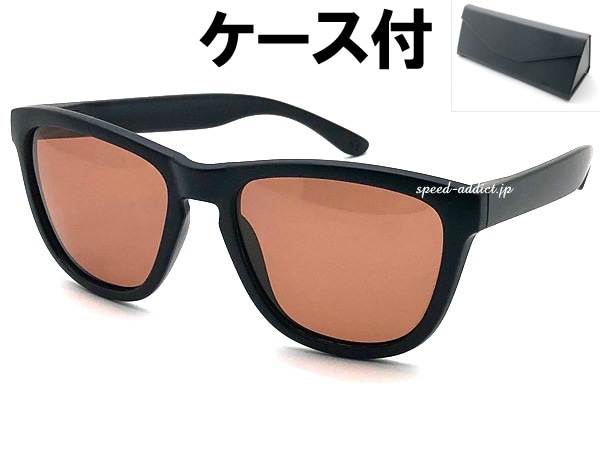 CLASSIC PORALIZED WELLINGTON SUNGLASS�ʥ��饷�å��и��������ȥ󥵥󥰥饹�˱�ä�BLACK �� BROWN + �ᥬ�ͥ����� BLACK