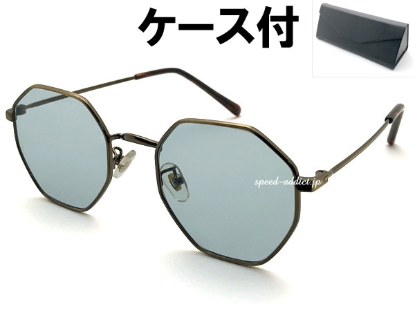 OCTAGON SUNGLASSʥ󥵥󥰥饹BRONZE  LIGHT SMOKE + ᥬͥ BLACK