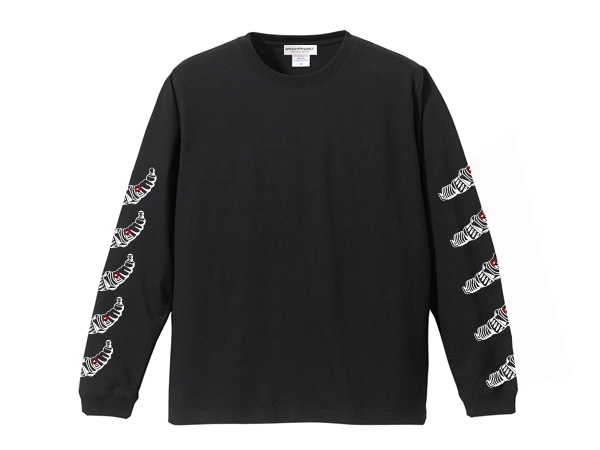 5THE HELMET UNDERGROUND L/S T-shirt�ʥإ��åȥ���������饦��ɥ��󥰥��꡼��T����ġ�BLACK