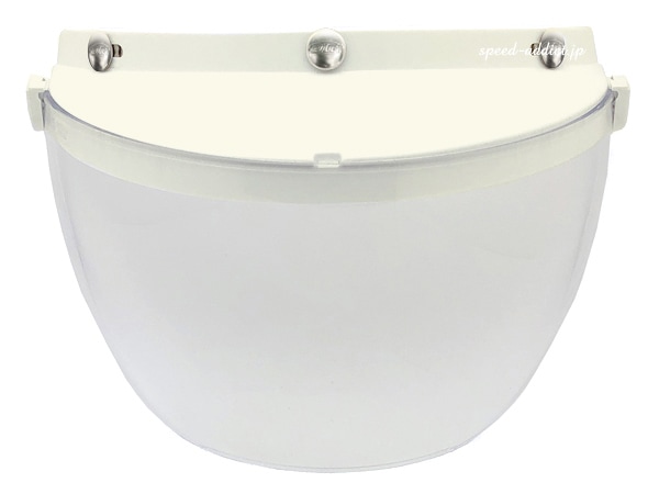 DIN MARKET RT-1N FLIP UP SHIELD�ʥǥ���ޡ����å�RT-1N�ե�åץ��åץ�����ɡ�IVORY �� CLEAR