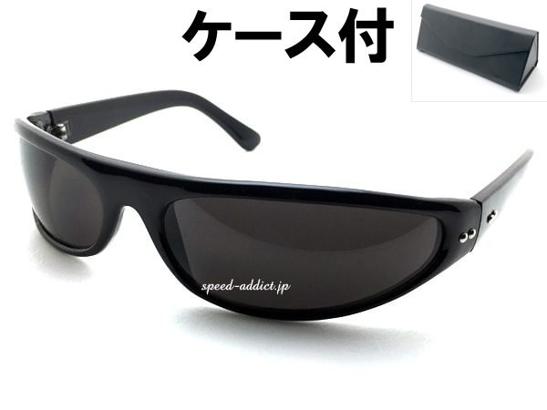 CLASSIC CAT'S EYE SUNGLASS�ʥ��饷�å�����åĥ������󥰥饹��BLACK �� SMOKE + �ᥬ�ͥ����� BLACK