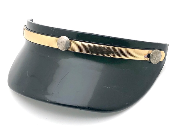60's USA�� VINTAGE POLICE VISOR��60s�ӥ�ơ����ݥꥹ�Х�������GREEN