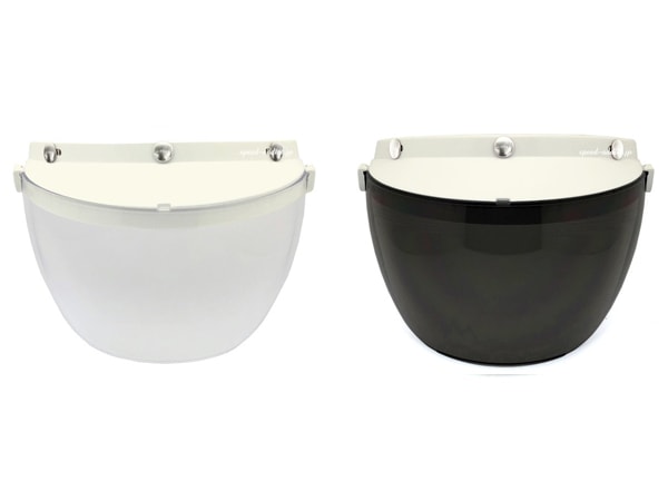 ڥåȾʡDIN MARKET RT-1N FLIP UP SHIELDʥǥޡåRT-1NեåץåץɡIVORY  CLEAR + IVORY  SMOKE