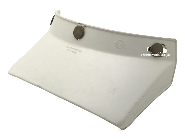 70's SWEDEN�� VINTAGE VISOR��70s�ӥ�ơ����Х�������WHITE